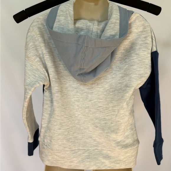 Kidpik Hoodie Youth XXS (4) Blue Gray Navy Pullover Sweatshirt - Picture 3 of 7